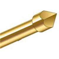 Smiths Interconnect Americas, Inc. SS SERIES, SIZE 75, SPEAR TIP, 4.9 SPRING FORCE, GOLD PLATED PLUNGER