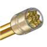 Smiths Interconnect Americas, Inc. Contact Probe, 0.075 in Spacing, Size 075, Crown 8 Pt Tip, ICT-075 Series