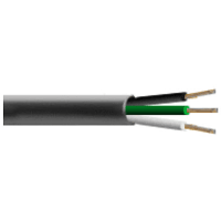 Southwire Cable, 3C, 14AWG, 41x30, BC, PVC ins, Gray PVC jkt, SJTOW