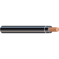 Southwire Type THHN Wire, 12 AWG Stranded, Black, 600V, 100ft., Copper, PVC Jacket