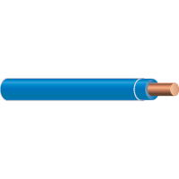 Southwire Type THHN Wire, 14 AWG Solid, Blue, 600V, 500ft., Copper, PVC Jacket