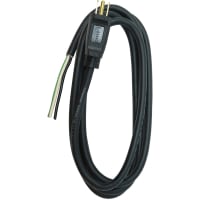 Southwire Tools & Equipment Power Supply Cord, 14/3, SJEOOW, Black, 9'