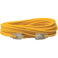 Southwire Tools & Equipment Polar/Solar Ext. Cord, 14/3, SJEOOW, Yellow, 100', 13A