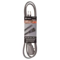 Southwire Tools & Equipment Power Supply Cord, 16/3, Rt Angle SPT-3, Grey, 4'