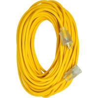 Southwire Tools & Equipment Polar/Solar Ext. Cord, 16/3, SJEOOW, Yellow, 100', 10A