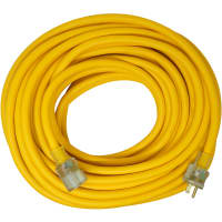 Southwire Tools & Equipment Polar/Solar Ext. Cord, 10/3, SJEOOW, Yellow, 100', 15A