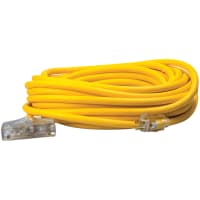 Southwire Tools & Equipment Polar/Solar Three-Way, 10/3, SJEOOW, Yellow, 100', 15A