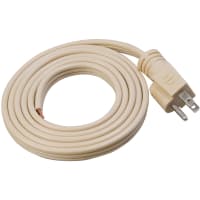 Southwire Tools & Equipment Power Supply Cord, 14/3, Straight SPT-3, Beige, 6'