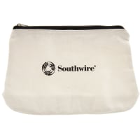 Southwire Tools & Equipment Canvas Zipper Bag, 12