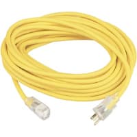 Southwire Tools & Equipment Cord, Extension, 5-15R, 5-15P, 3 Cond SJEOW Cbl, 100ft., 16 AWG