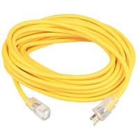 Southwire Tools & Equipment Cord, Extension, 5-15R, 5-15P, 3 Cond SJEOW Cbl, 50ft., 12 AWG