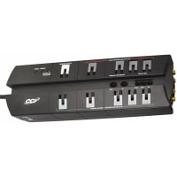 Southwire Tools & Equipment Surge Protector; 10 OUTLET 4 FT SMART STRIP 3600 JOULES WITH COAX