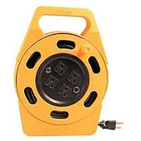 Southwire Tools & Equipment Cord Reels And Stora, Light, SJTW, 16/3, 25', 0, Yellow/Black, Woods