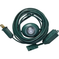 Southwire Tools & Equipment Indoor/Household SPT, Standard, SPT-2, 16/2, 15', NEMA 1-15P, Green, Woods