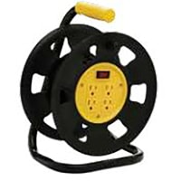 Southwire Tools & Equipment Cord Reels And Stora, Light, Metal/Plastic, N/A, 13.125', Blk/Yellow, Southwire