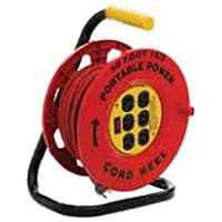 Southwire Tools & Equipment Cord Reels And Stora, Light, SJTW, 14/3, 50', Red/Black/Yellow, Southwire