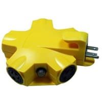 Southwire Tools & Equipment 5 Way Adapter, Yellow