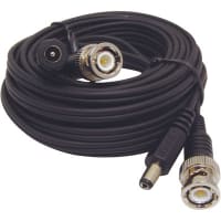 Speco Technologies Cable, 50 foot video power extension with BNC/BNC connectors