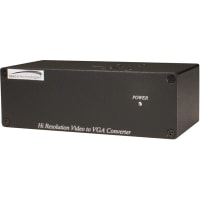 Speco Technologies Hi-Res Video to VGA Converter, Supports NTSC/PAL video systems, Power supply incld