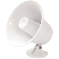 Speco Technologies Speaker; PA; 5 inch White ABS Indoor/Outdoor with Plastic Base;300-15000Hz; 8Ohm