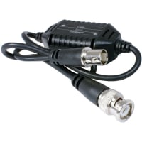 Speco Technologies Cable Assy, BNC Plug to Balun to BNC Jack, For DVR signals, 11.8"