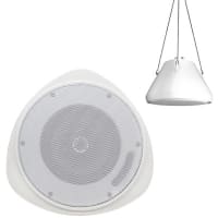 Speco Technologies 30 Watt RMS 5.25" Pendant Speaker with Hanging Chain