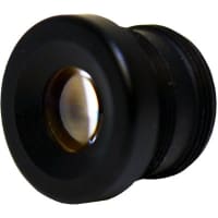 Speco Technologies Camera Lens, 12 mm, Board Mount, Fixed Iris, Standard Definition, Round, Black