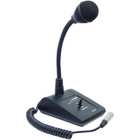 Speco Technologies Gooseneck Adjustable Desktop Microphone