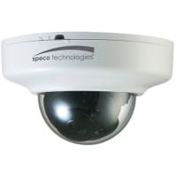 Speco Technologies 3MP FIT Indoor Mini Dome IP Camera, 2.8mm lens, white housing