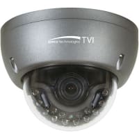 Speco Technologies HD-TVI 2MP Intense IR Dome Camera, 2.8-12mm Lens, Dark Gray Housing