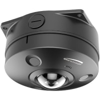 Speco Technologies 6MP 360 Degree Outdoor Dome, 1.5mm lens, IR, Black Housing