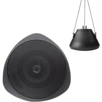 Speco Technologies 30 Watt RMS 5.25" Pendant Speaker with Hanging Chain - Black