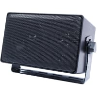 Speco Technologies Weather Resistant 3 Way Speakers w/ Transformer Black