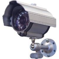 Speco Technologies CAMERA, COLOR DAY/NIGHT, WEATHERPROOF WITH IR LEDS, BLACK 5 FT PWR/VIDEO CABLE