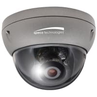 Speco Technologies Intensifier HD Indoor/Outdoor Dome IP Camera, 3.6-16mm VF lens, dark grey