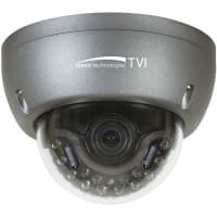 Speco Technologies 2MP 1080p Vandal Dome TVI, IR, 3.6mm lens, grey housing