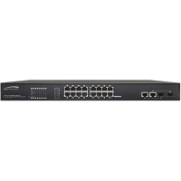 Speco Technologies 18-port Switch with 16-port PoE 802.3at, 208W total power budget