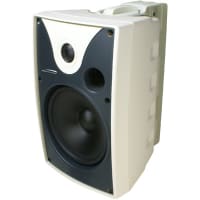 Speco Technologies 5.25" Outdoor Speaker White with Transformer (Pair)