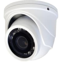 Speco Technologies HD-TVI 1080p Indoor/Outdoor;Mini-Turret Color Camera;2.9mm Fixed Lens, White Hou