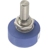 Spectrol / Sfernice / Vishay Potentiometer Conductive Plastic 1 Turn Plain Shaft 0.25In D 22 50k 357 Series