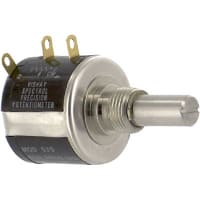 Spectrol / Sfernice / Vishay Potentiometer Wirewound Bushing Mount 200 kOhms 5 Turns Power 1.5W 535 Series