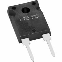 Spectrol / Sfernice / Vishay Resistor;Thick Film;Res 10 Ohms;Pwr-Rtg 100 W;Tol 5%;Radial;TO-247;Heat Sink