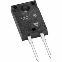 Spectrol / Sfernice / Vishay LTO50 Series TO-220 Radial Thick Film Resistor 100Ohms +/-5% 50W +/-150ppm/degC