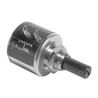 Spectrol / Sfernice / Vishay Potentiometer, 10, 0.005 in., 0.750 in. L X 0.875 in. Dia., 1.6 Oz.