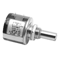 Spectrol / Sfernice / Vishay Potentiometer Wirewound 10 Turns Power 2W Shaft Dia 0.875 In. 534 Series