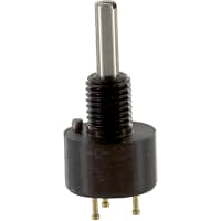 Spectrol / Sfernice / Vishay Potentiometer Wirewound 1 Turn 10 kOhms Power 2W Slotted High Torque 140 Series