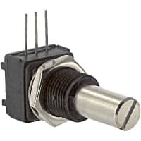 Spectrol / Sfernice / Vishay Potentiometer Conductive Plastic 5 kOhms Brass Shaft Power 2W Series 248