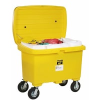 SpillTech Oil-Only Spill Cart Kit with 8in Wheels, 48" L x 31" W x 41" H