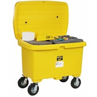 SpillTech Universal Spill Cart Kit with 8in Wheels, 48" L x 31" W x 41" H