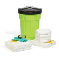 SpillTech Oil-Only 30-Gallon Hi-Viz OverPack Drum Spill Kit , ext. dia. 23" x 30" H